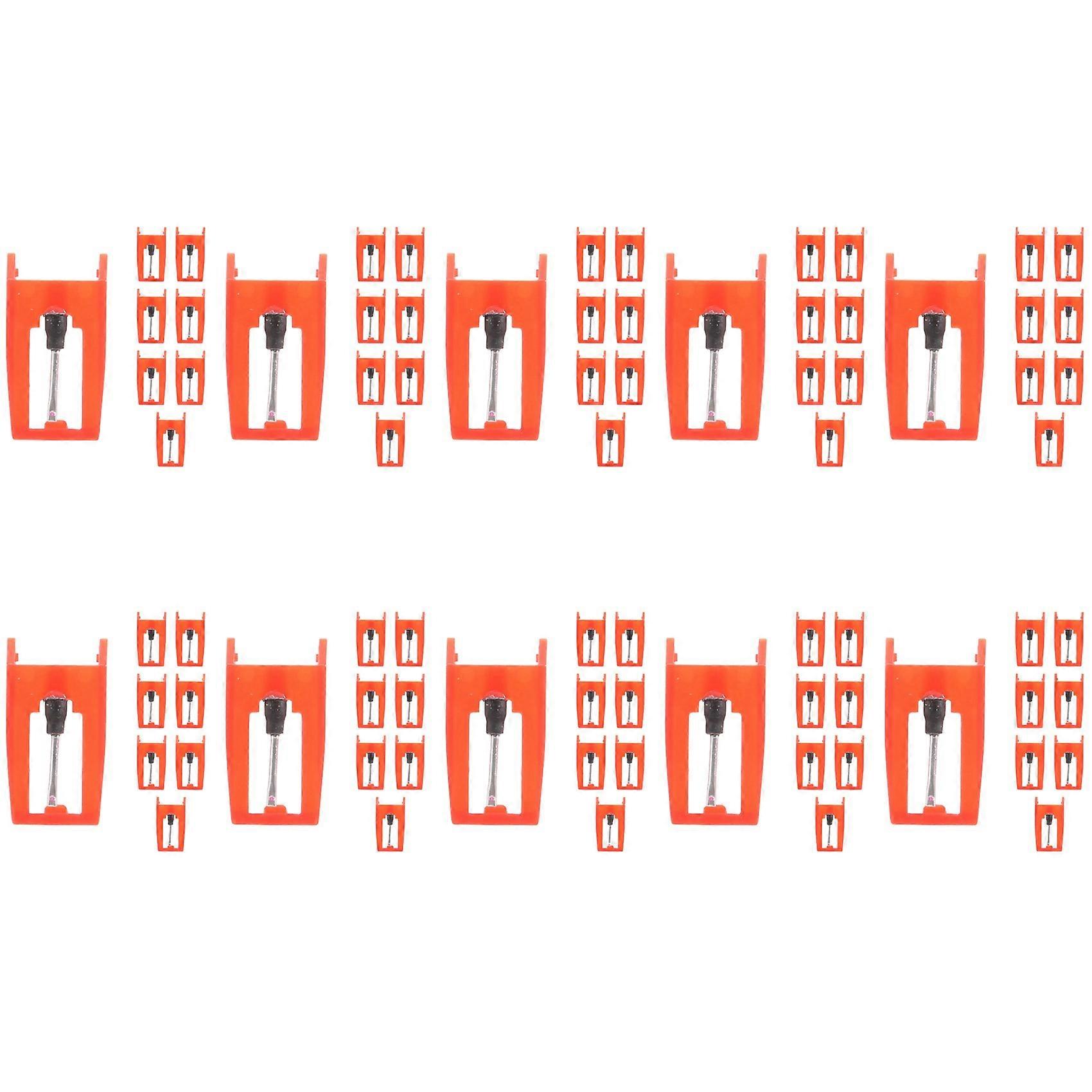 80 Pcs Record Player Needle Turntable Ruby Replacement Stylus Needles for Vinyl Record Player