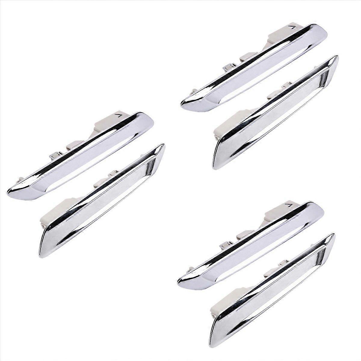Car Front Left & Right Chrome Trim Molding for F10 F11