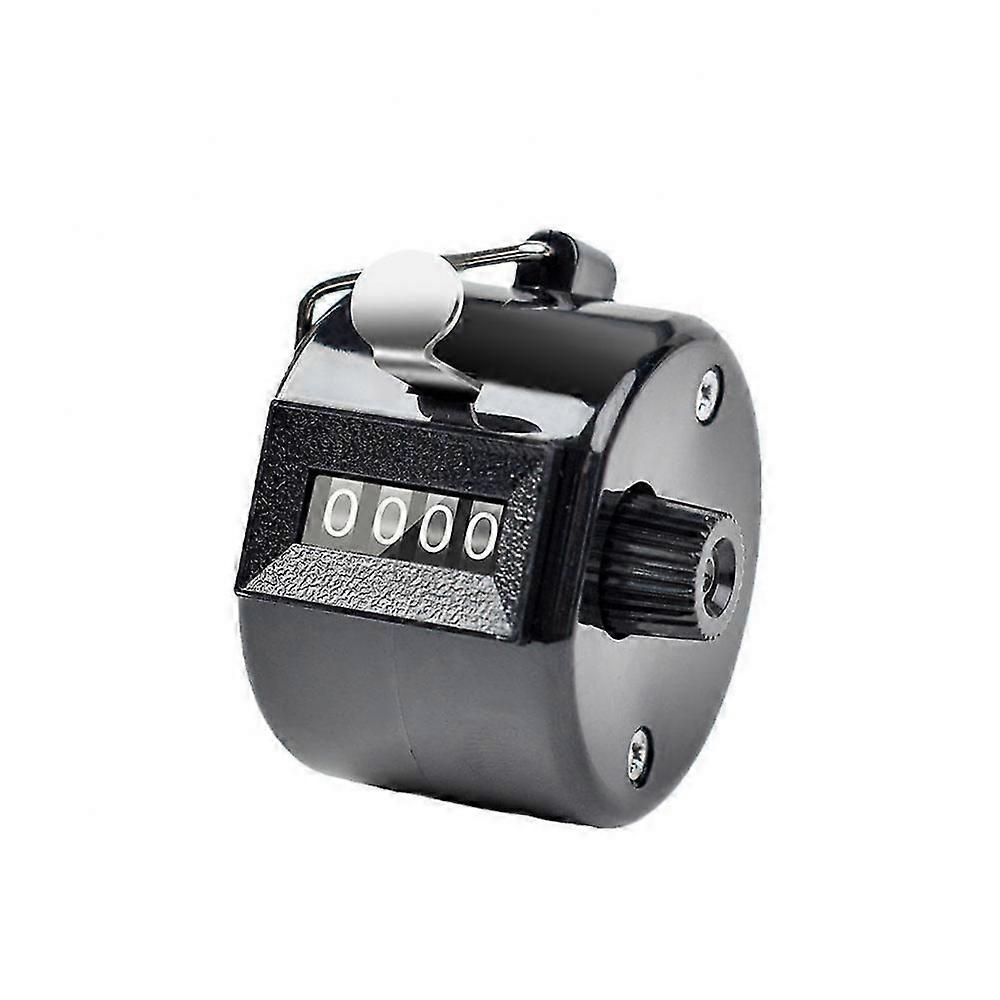 (black)Mechanical Hand Tally Number Counter Click Clicker Manual Counting UK STOCK
