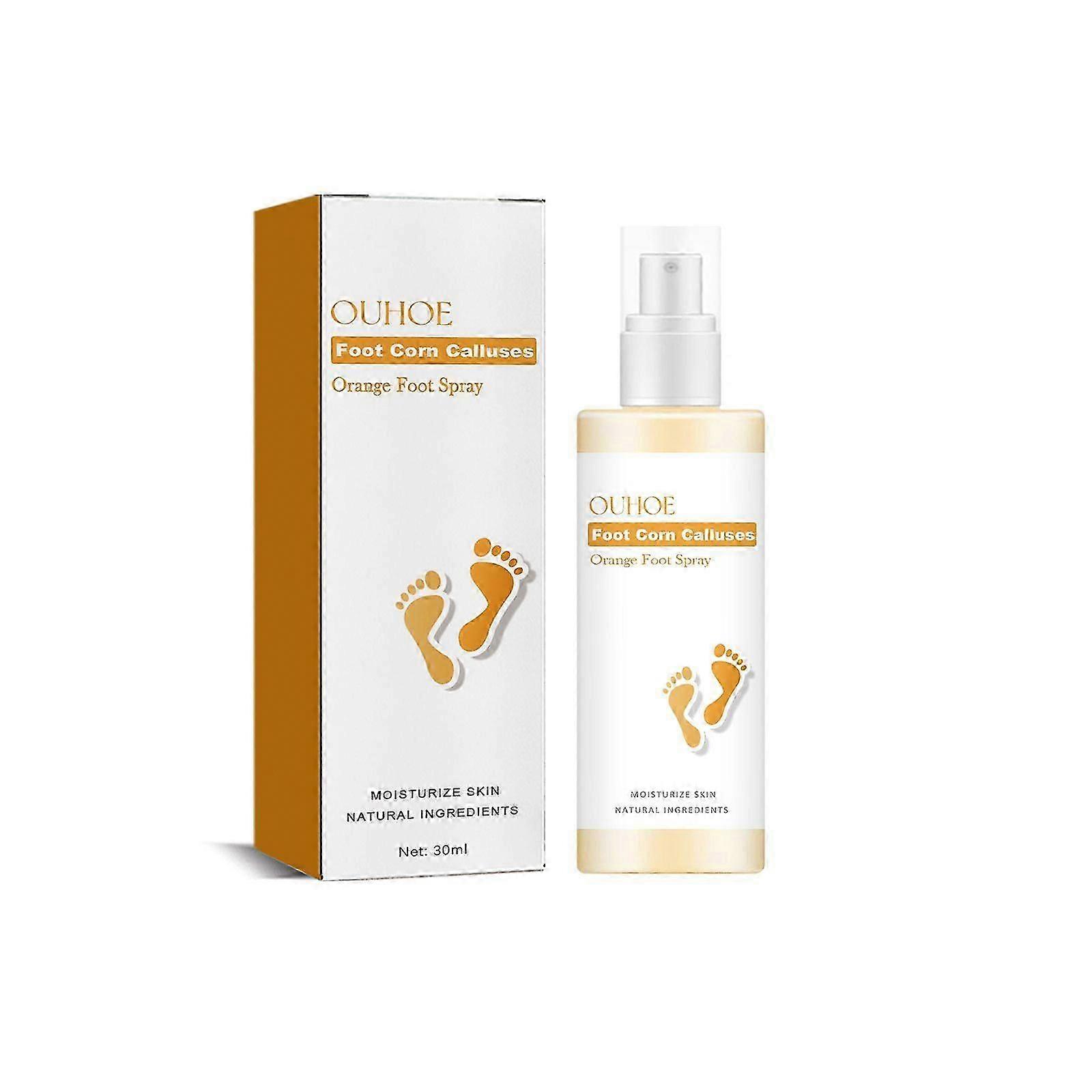 foot calluses Moisturizing spray contains orange extract, saffron extract