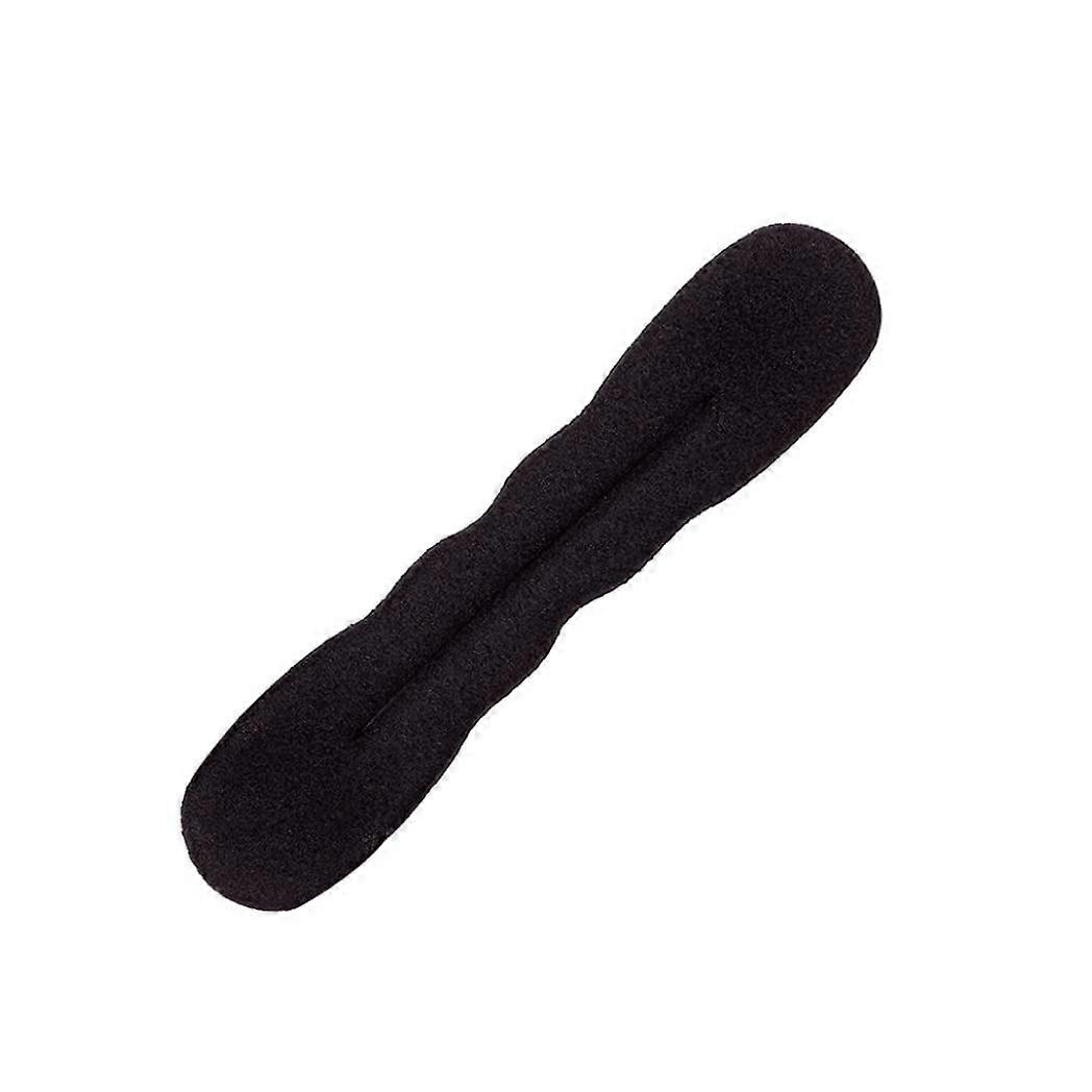 Hair Bun Maker Foam Donut Styling Tool Black Sponge for Effortless Updos and All Hair Types