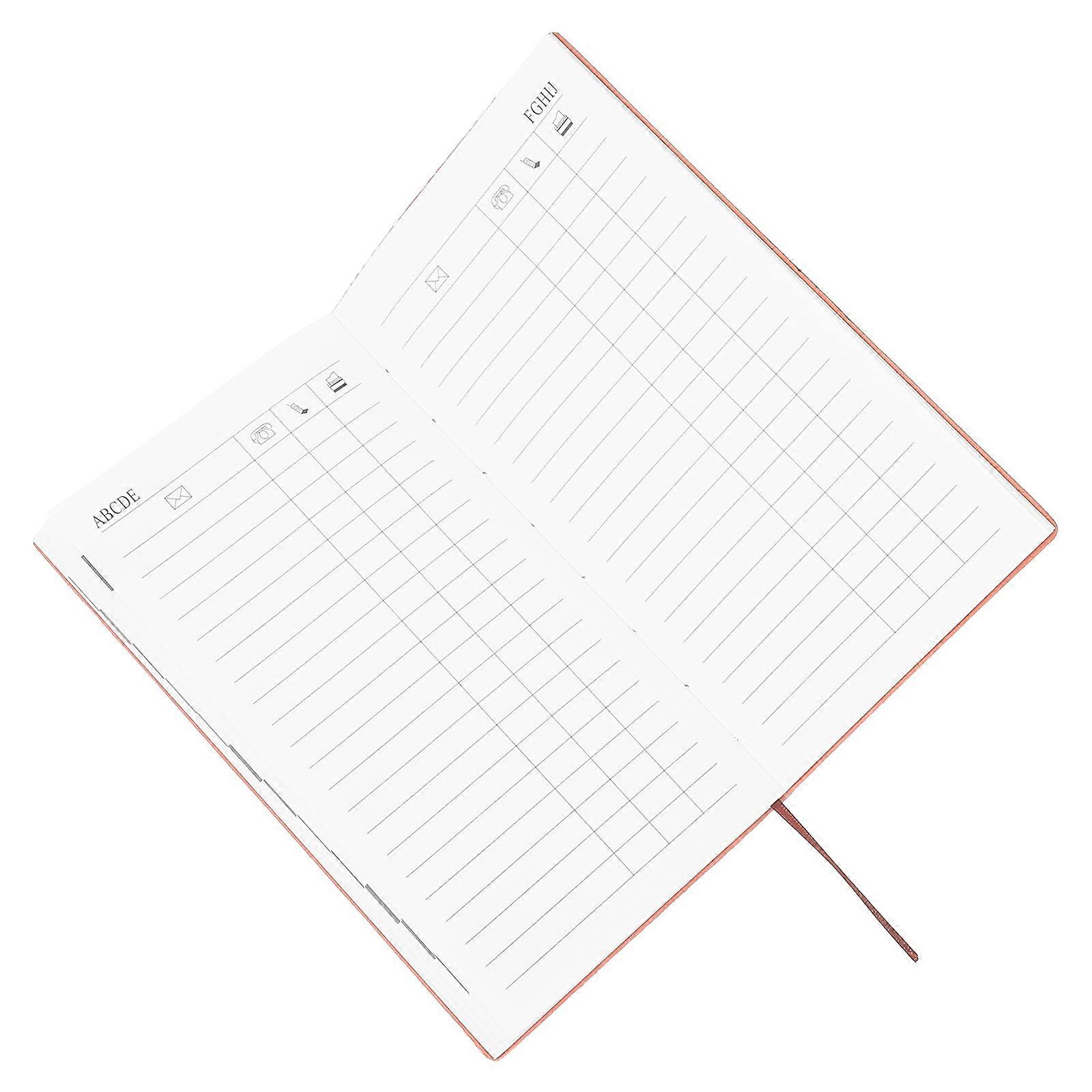 Travel Notebook Daily Planner Notebook for Time Management 2Pcs 2025 Organizer