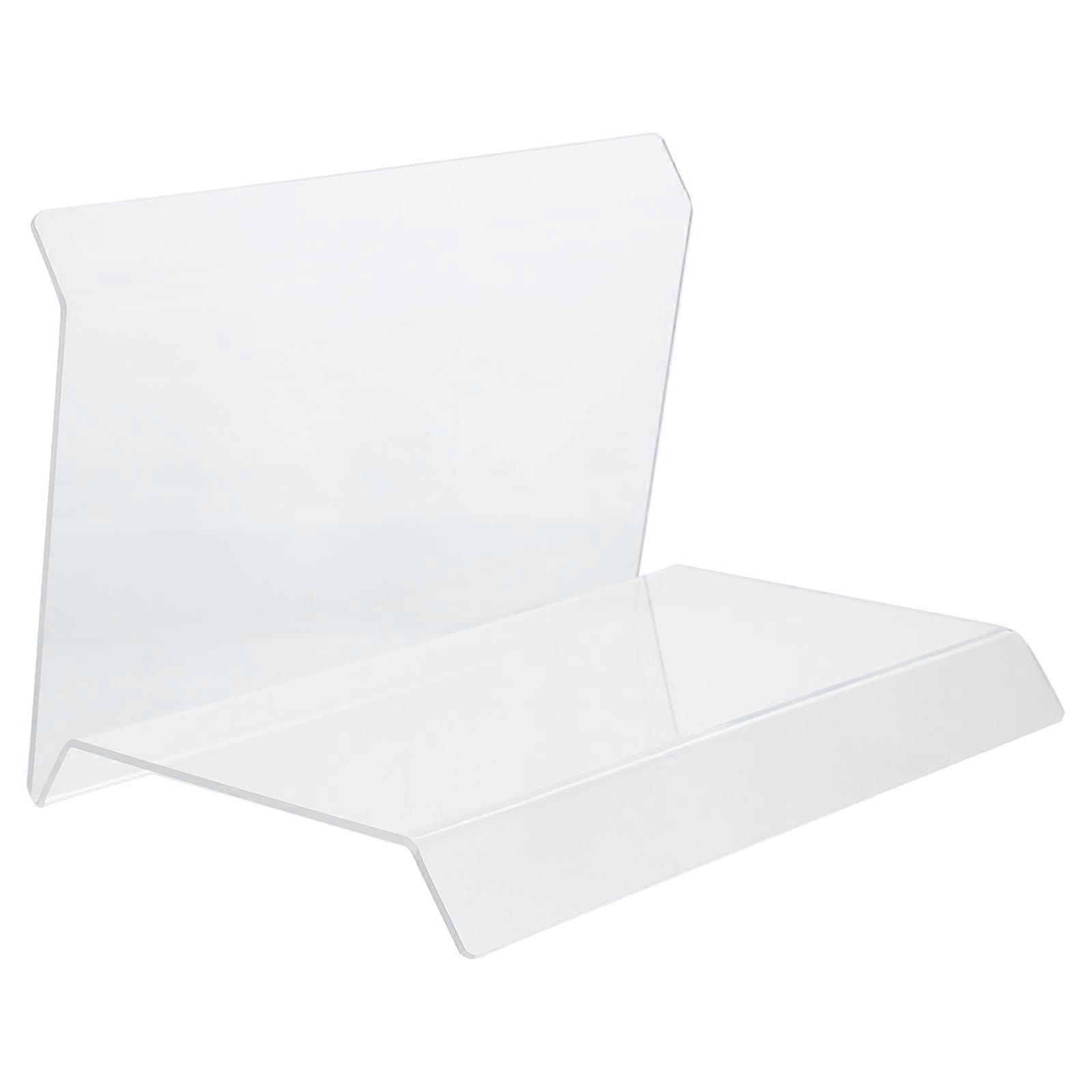 Acrylic Handbag Shelf for Display 2Pcs Transparent Durable Satchel Storage Rack