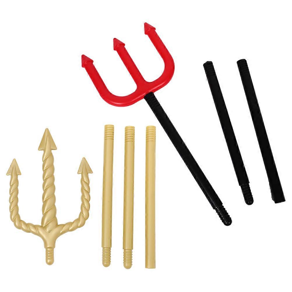 Plastic Prop for Party Use 2Pcs Halloween Costume Fork