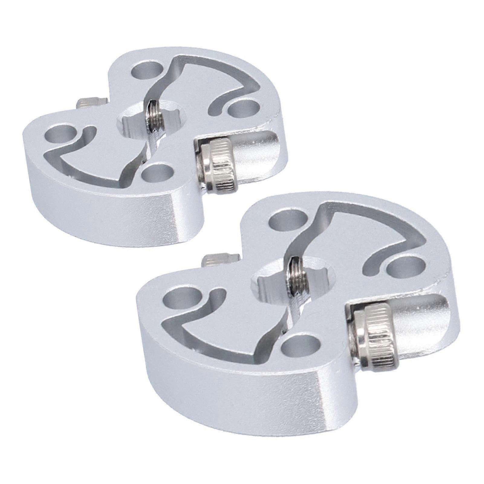 2Pcs Hex Clamping Hub High Hardness Wear Resistant Durable Easily Install High Speed Shafts Clamping Hub