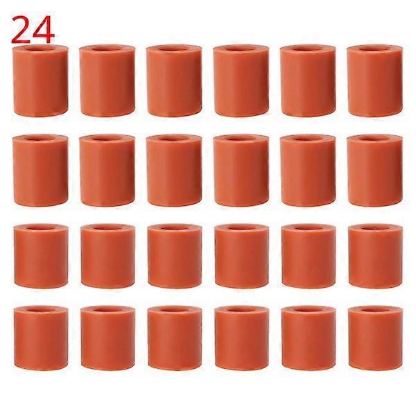 24PCS 3D Printer Silicone Heat-Resistant Leveling Column 16/18mm Outer Diameter 16mm Inner Diameter 4mm
