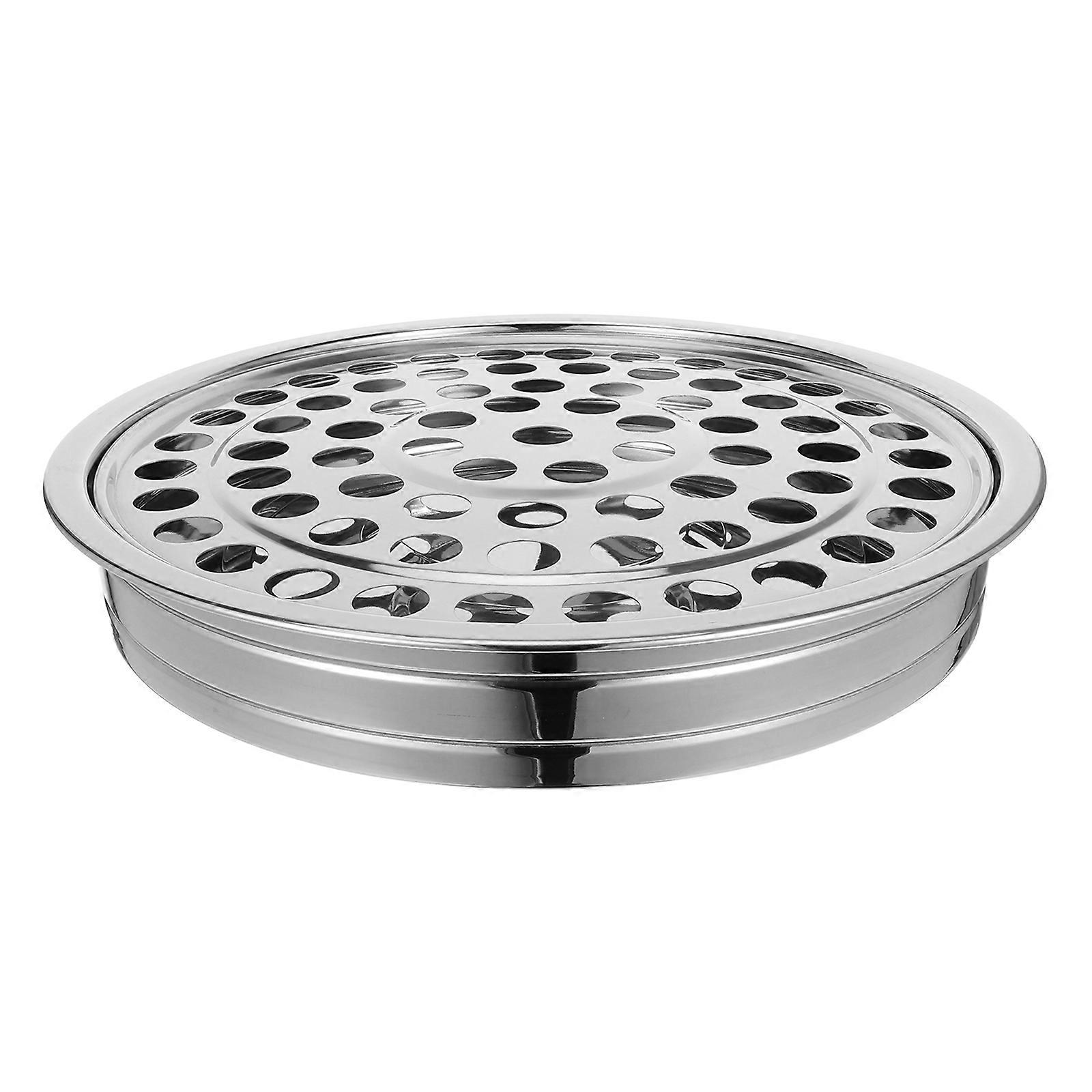 Silver Communion Serving Tray for 72 Cups Stainless Steel Design