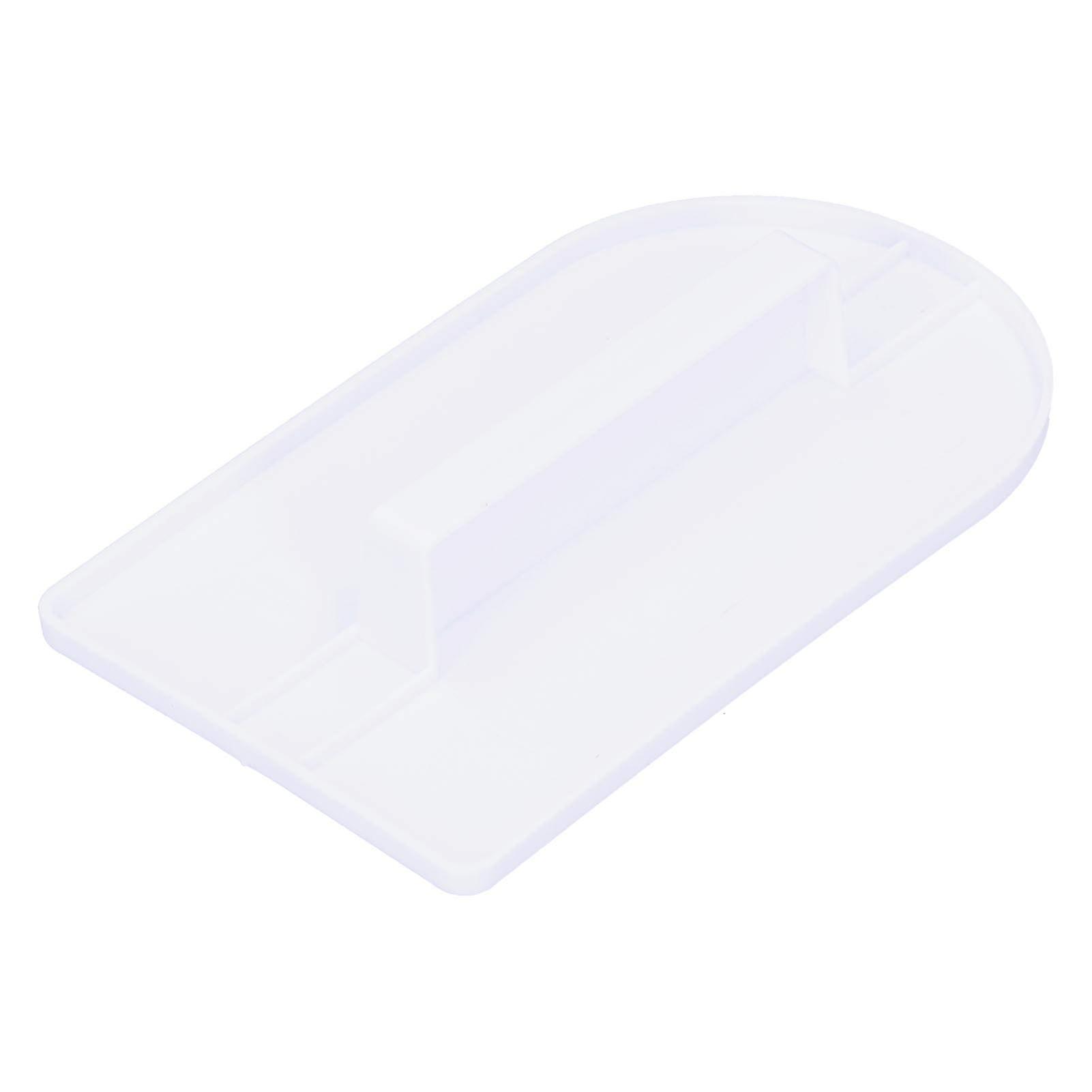 Fondant Smoother with Handle for Precision Cake Decorating, Durable Nonstick Plastic Tool