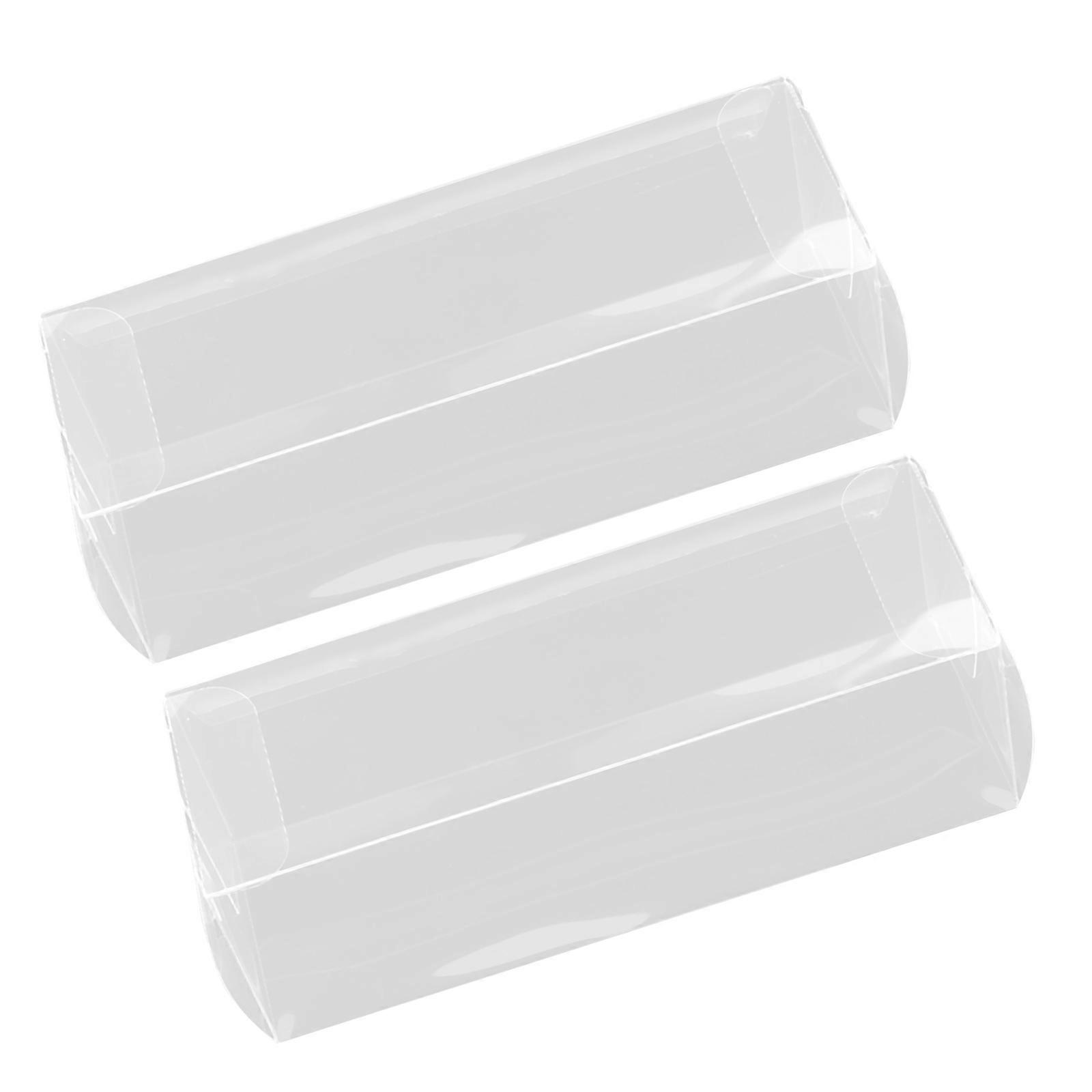 Golf Ball Display Box for Storage 2Pcs Clear Plastic Portable Case