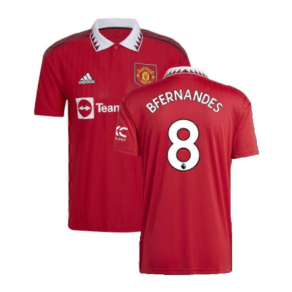 2022-2023 Man Utd Home Shirt (B  FERNANDES 8)