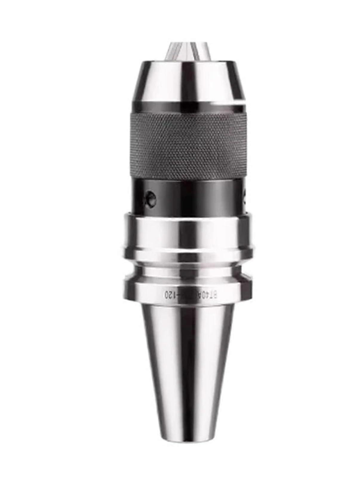 BT40 SelfTightening Drill Chuck Tool Holder APU0885L Yellow for Quick Bit Changes and Precision Grip