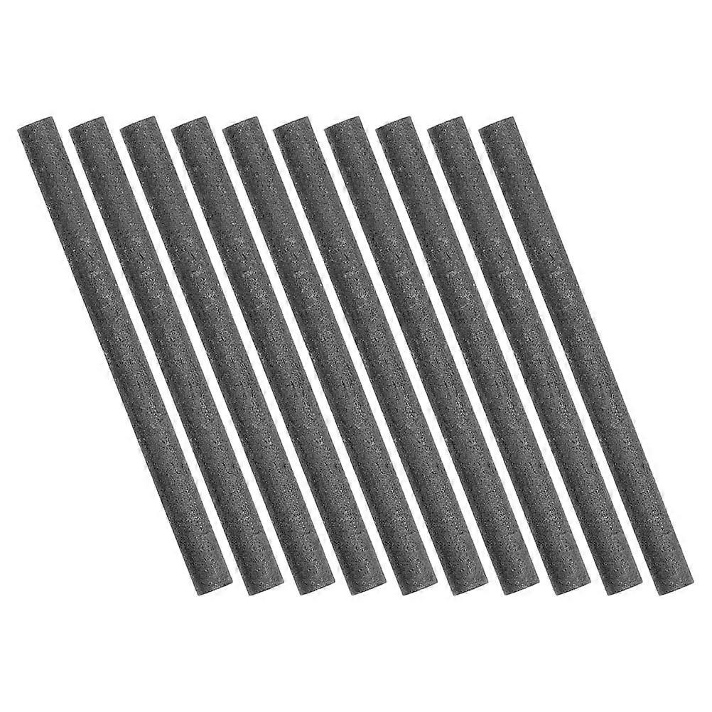 Carbon Electrode Rods for Industrial Electrical Use 10Pcs Practical Graphite Sticks