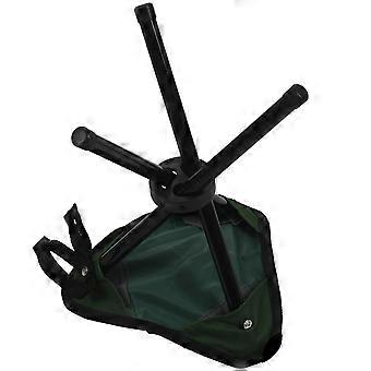 4x Klappbarer Dreibeinhocker, tragbarer Outdoor-Campingstuhl, leichter Angelstuhl