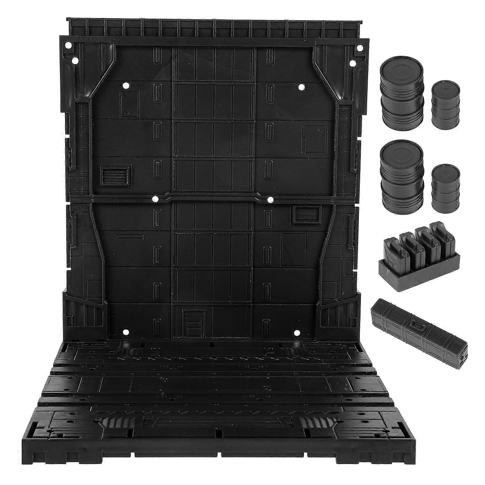 Plastic Model Pieces Shelves for Display with Robot Assembly Tool Rack