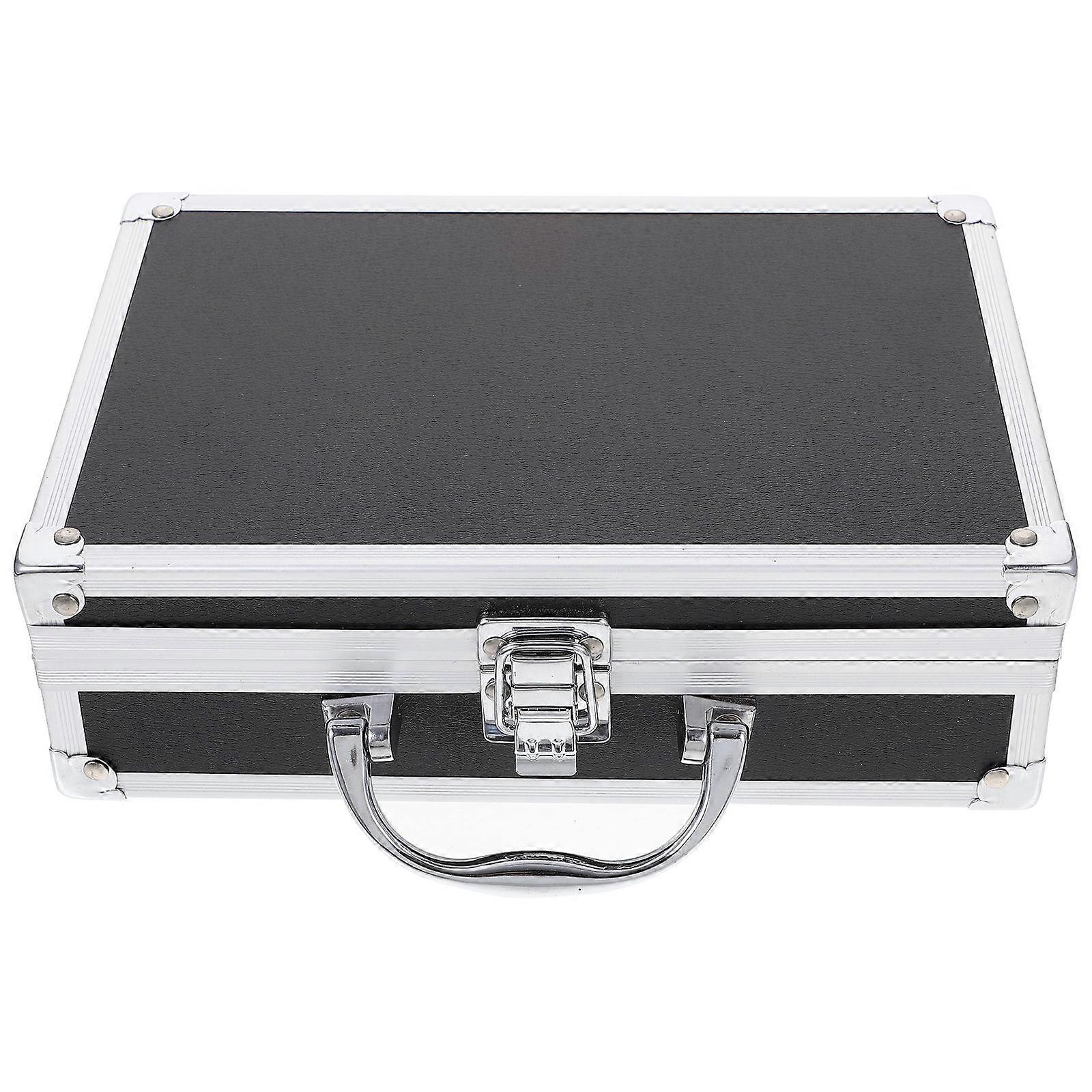 Multi-Purpose Tool Carry Case Handheld Container Multi-Functional Tool Briefcase Portable Office Use ABS 24.00X17.00X7.00CM 1Pcs