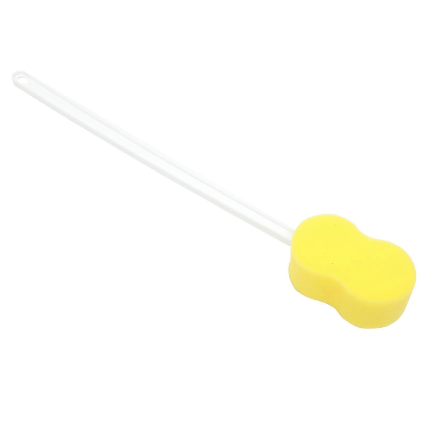 Bath Brush with Long Handle for Back Scrubber Shower Gentle Exfoliation Lightweight Easy Grip