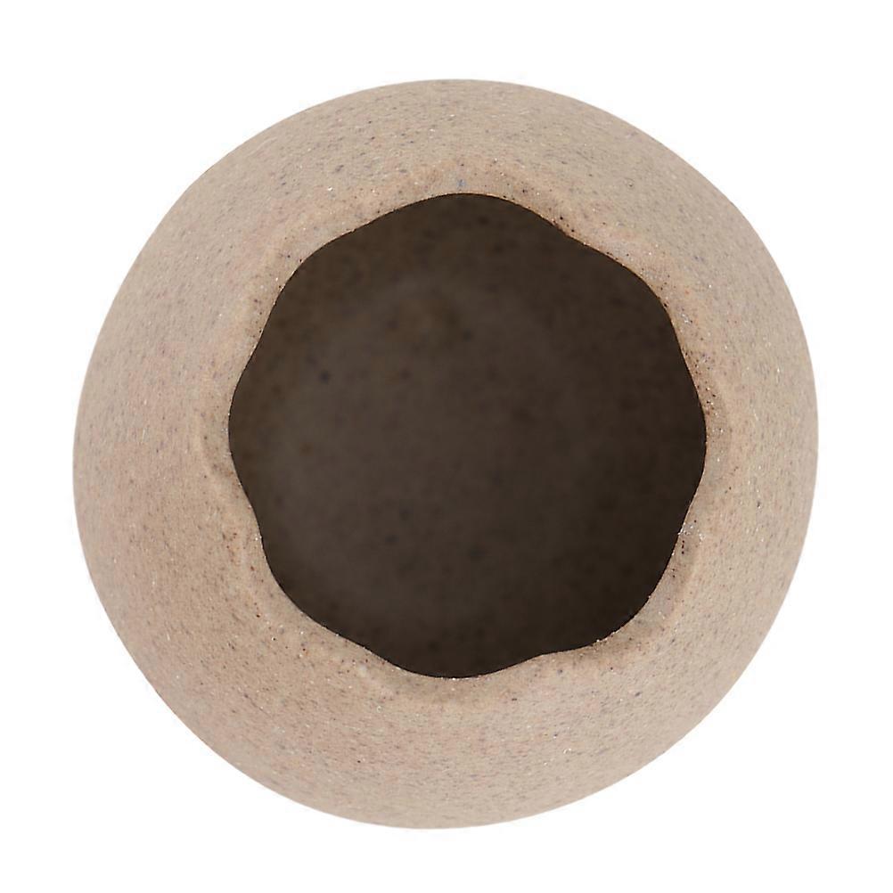 Eggshell Bowl Small Ceramic Vase for Storage Multi Color