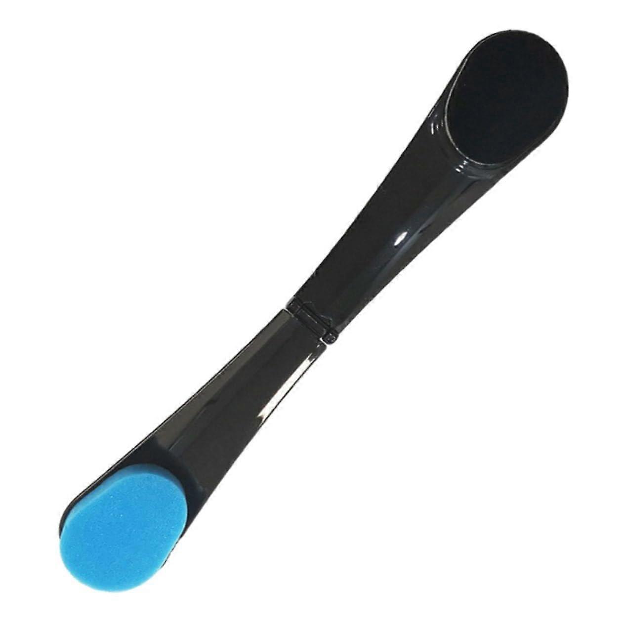 Back Lotion Applicator with Soft Bristles, Ergonomic Self Tanning Back Brush for Even Coverage