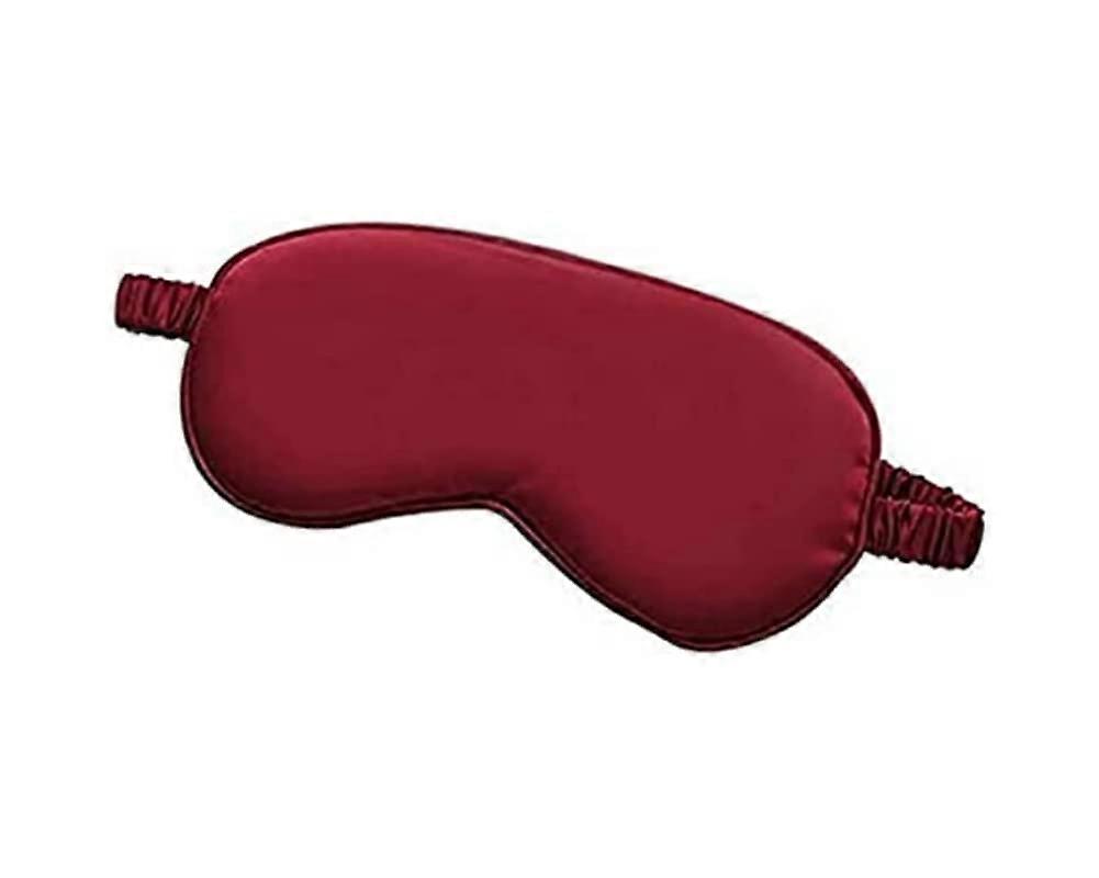 Silk Sleep Mask for Travel with Adjustable Strap, Soft Breathable Eye Cover for Effective Light Blocking