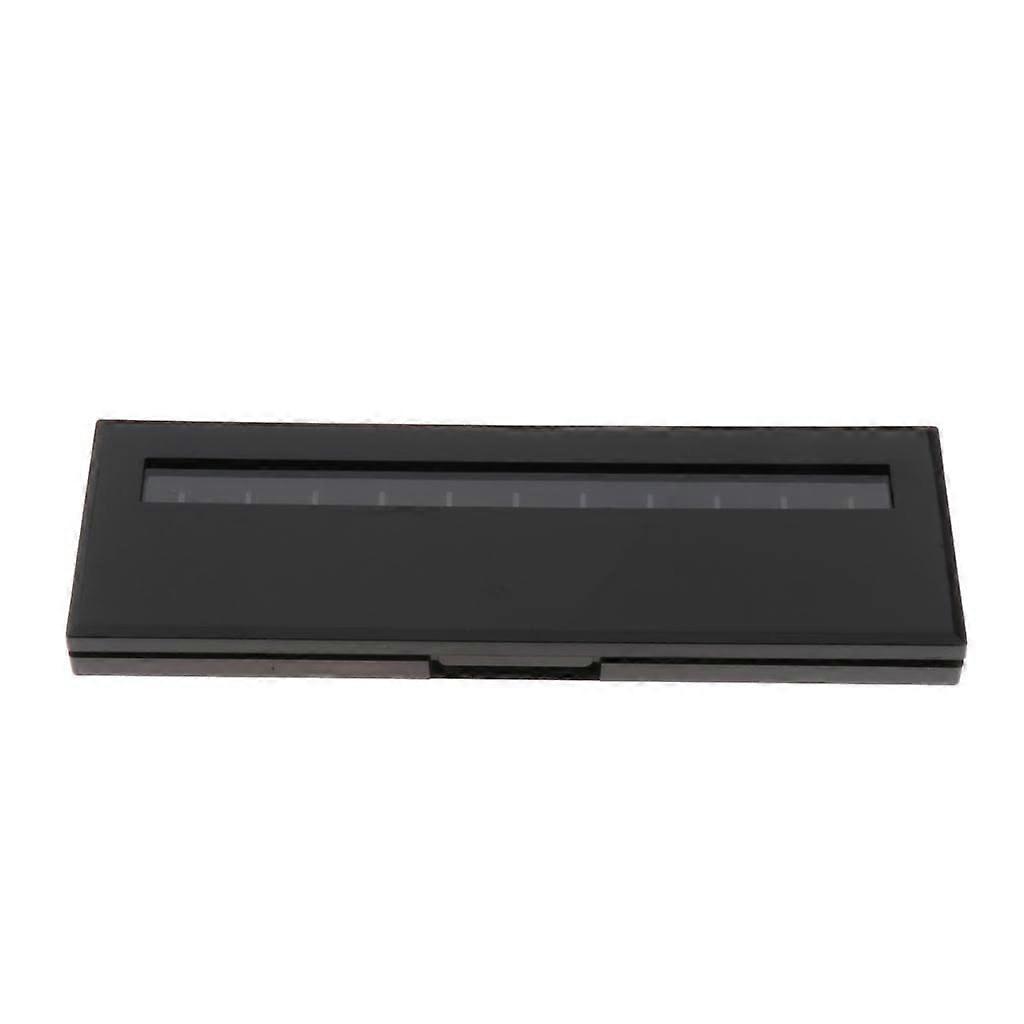 12 Grid Empty Eyeshadow Palette Refillable Makeup Case for Travel and Versatile Powder Storage