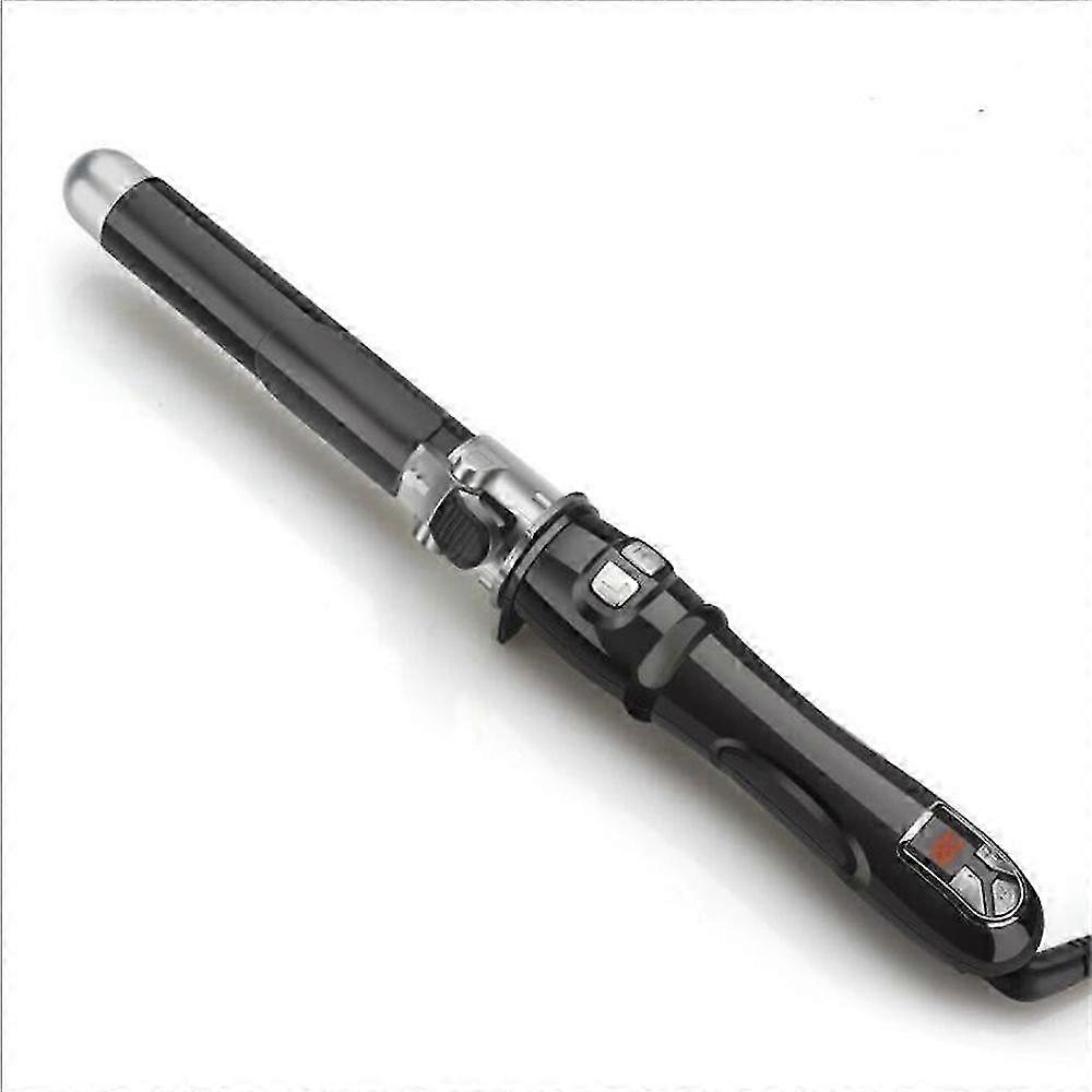 Automatic Rotating Curling Iron 28mm Ceramic Barrel for Big Waves LCD Temperature Control
