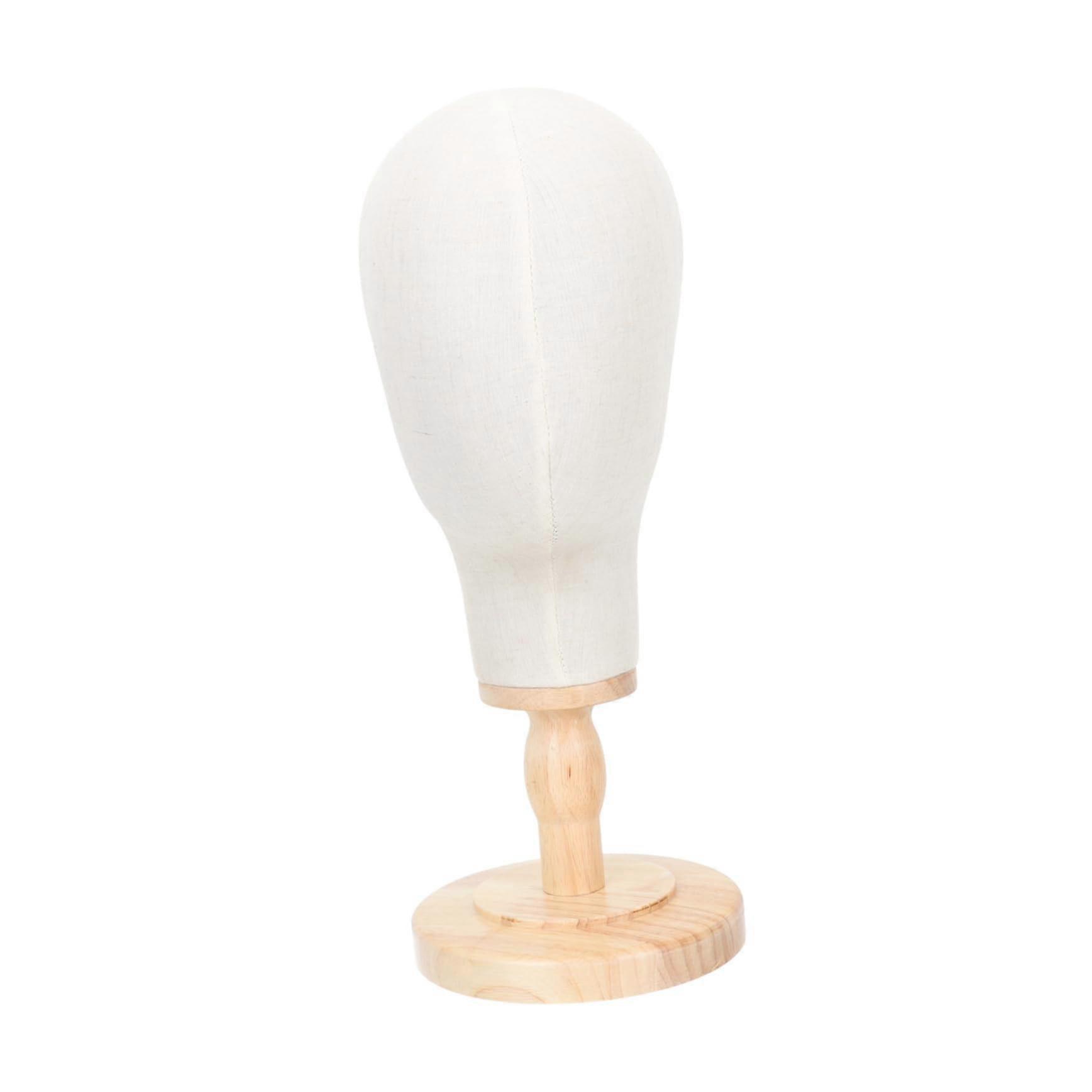 Mannequin Head Wig Stand with Smoothtouch Surface and Stable Base for Salon and Home Display