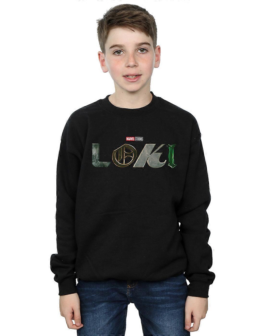 Marvel Boys Loki Logo Sweatshirt