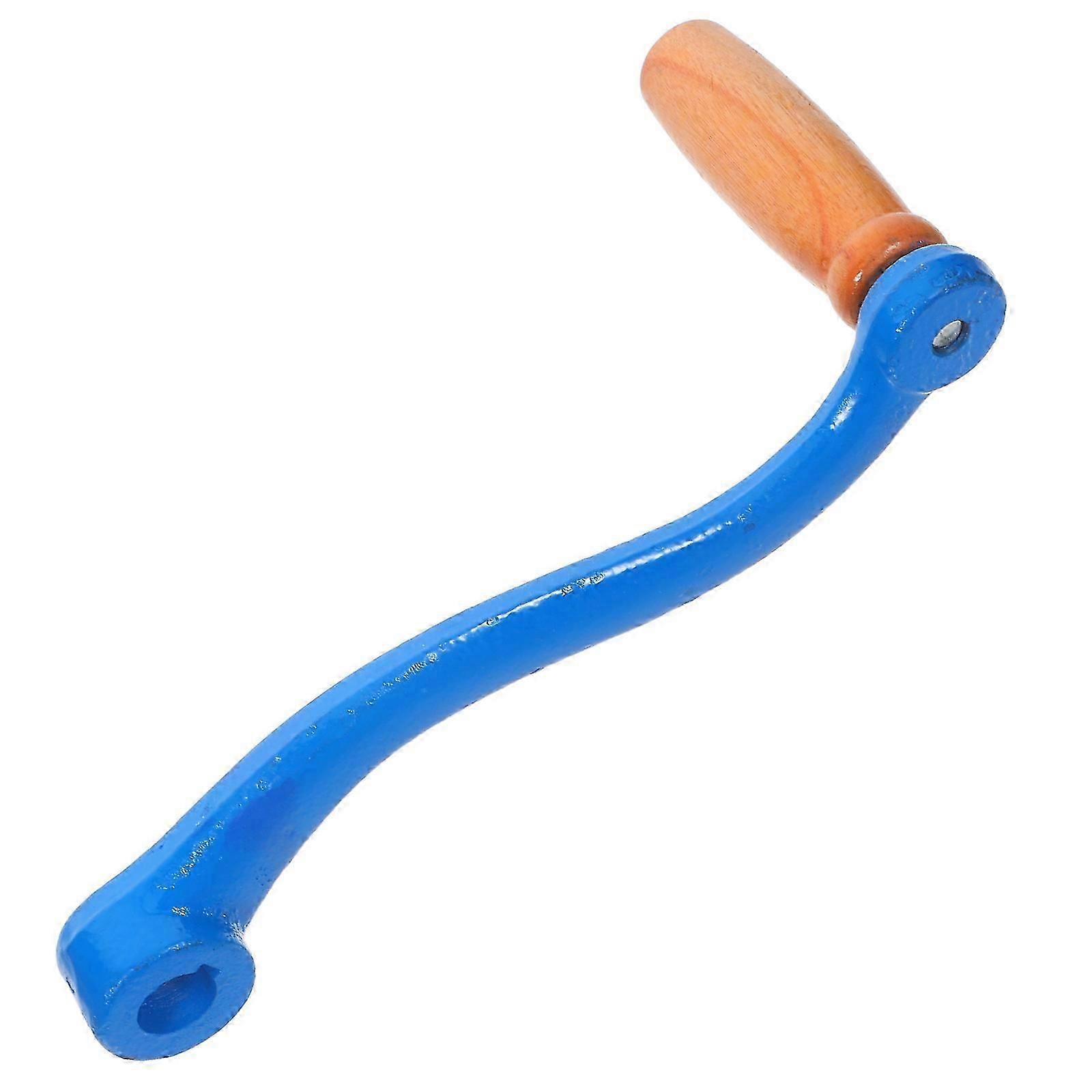 Pasta Maker Handle Replacement Metal Crank Handle for Noodle Making Machine Multi Wood Iron 1Pc