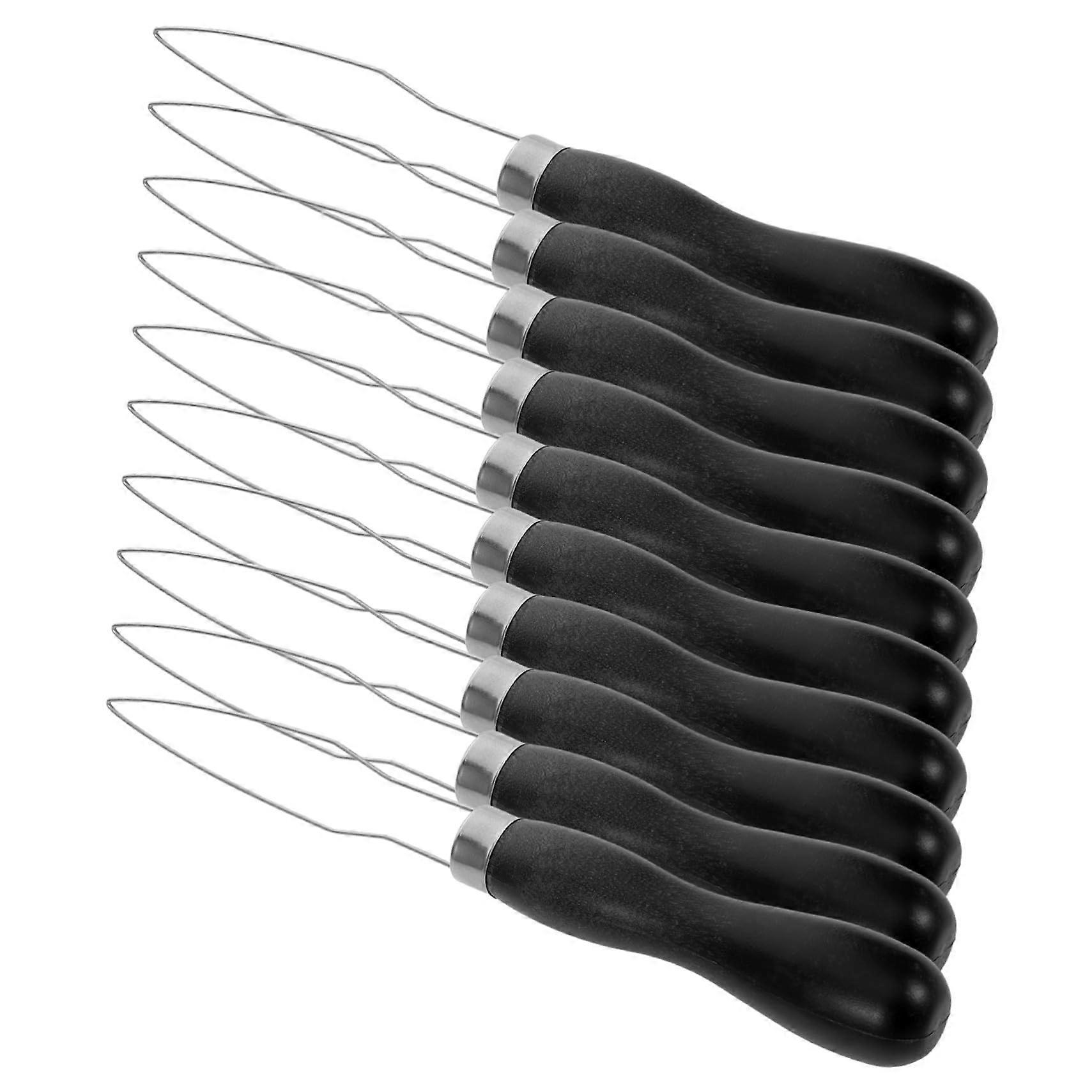 10pcs Button Assist Tool for Seniors with Snap Setter, Quick Button Attachment and Ergonomic Grip