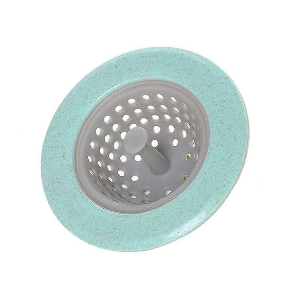 Kitchen Sink Drain Strainer with AntiClogging Filter, Hair Catcher Stopper, Modern Black Plating