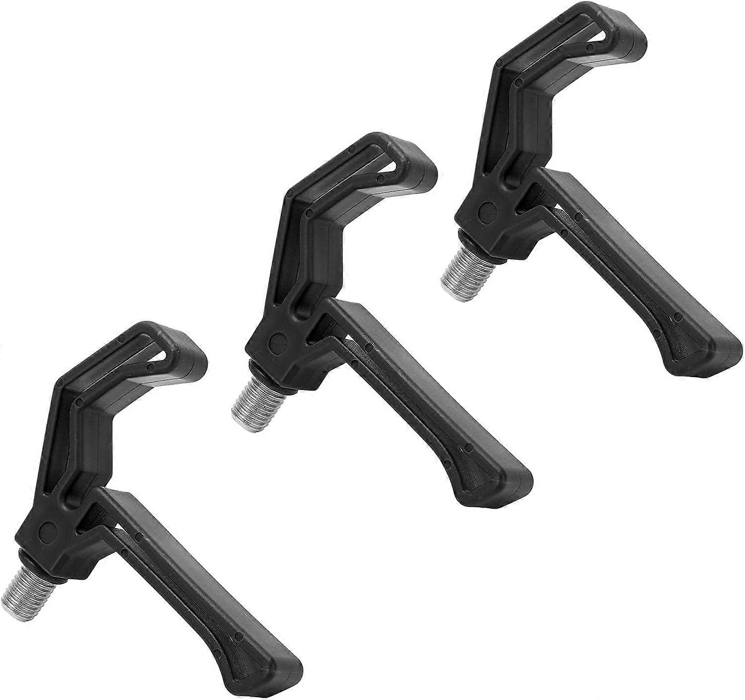 3-Piece Rod Holder Set with Sturdy Plastic Clips