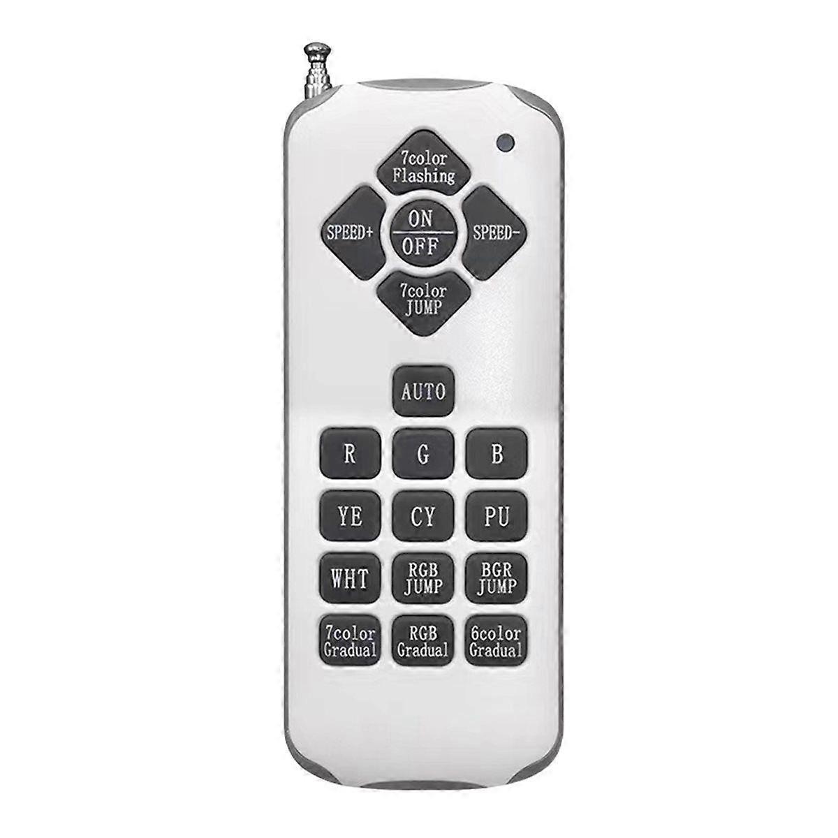 433M Fixed Code 2264 18-Key Remote Control LED Underwater Light Long-Distance RGB 18-Key Remote Con