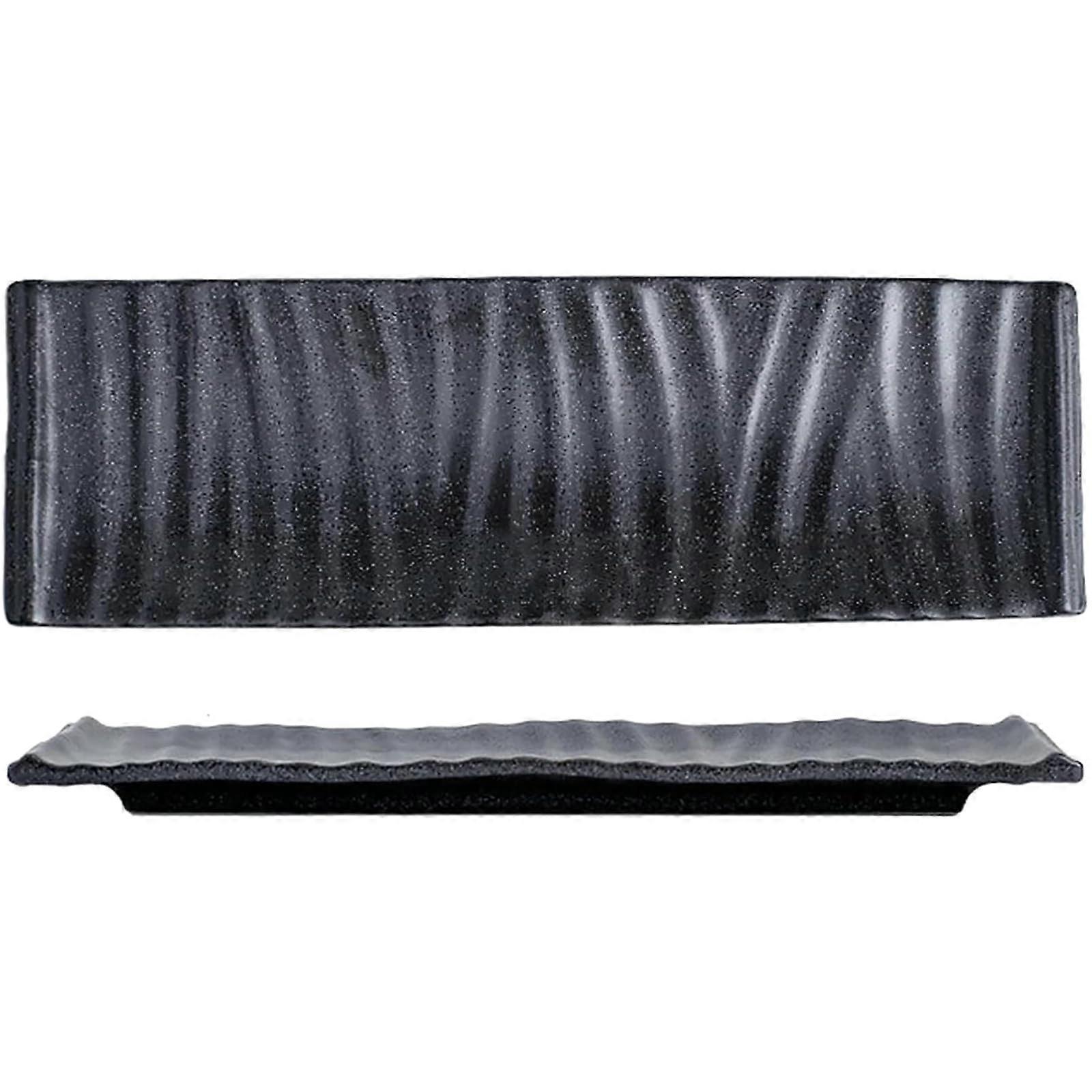 Sushi Serving Plate Japanese Rectangular Porcelain Tray ChipResistant Microwave Dishwasher Safe