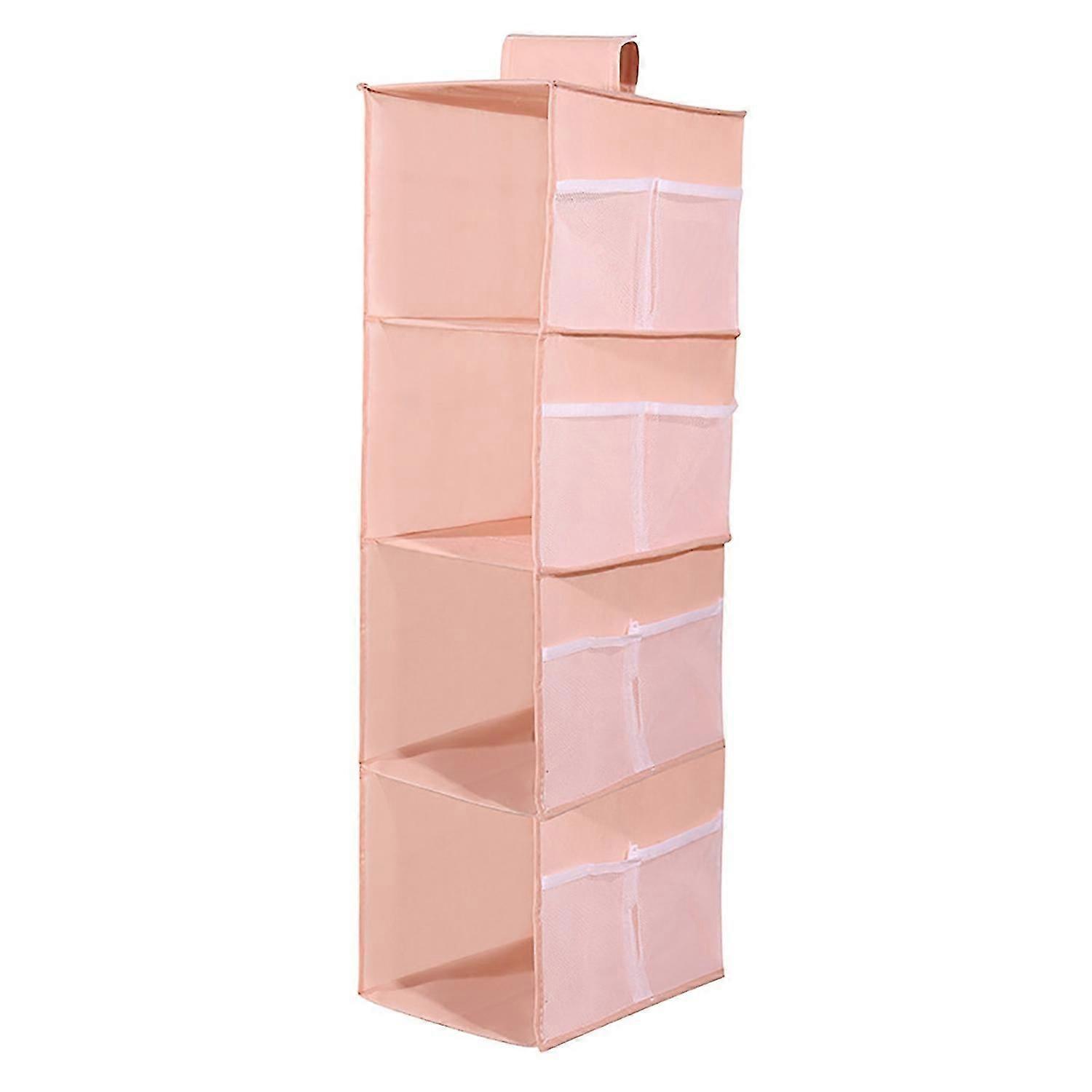 Oxford Cloth Washable Multilayer Foldable Hanging Storage Rack Clothes Organizer