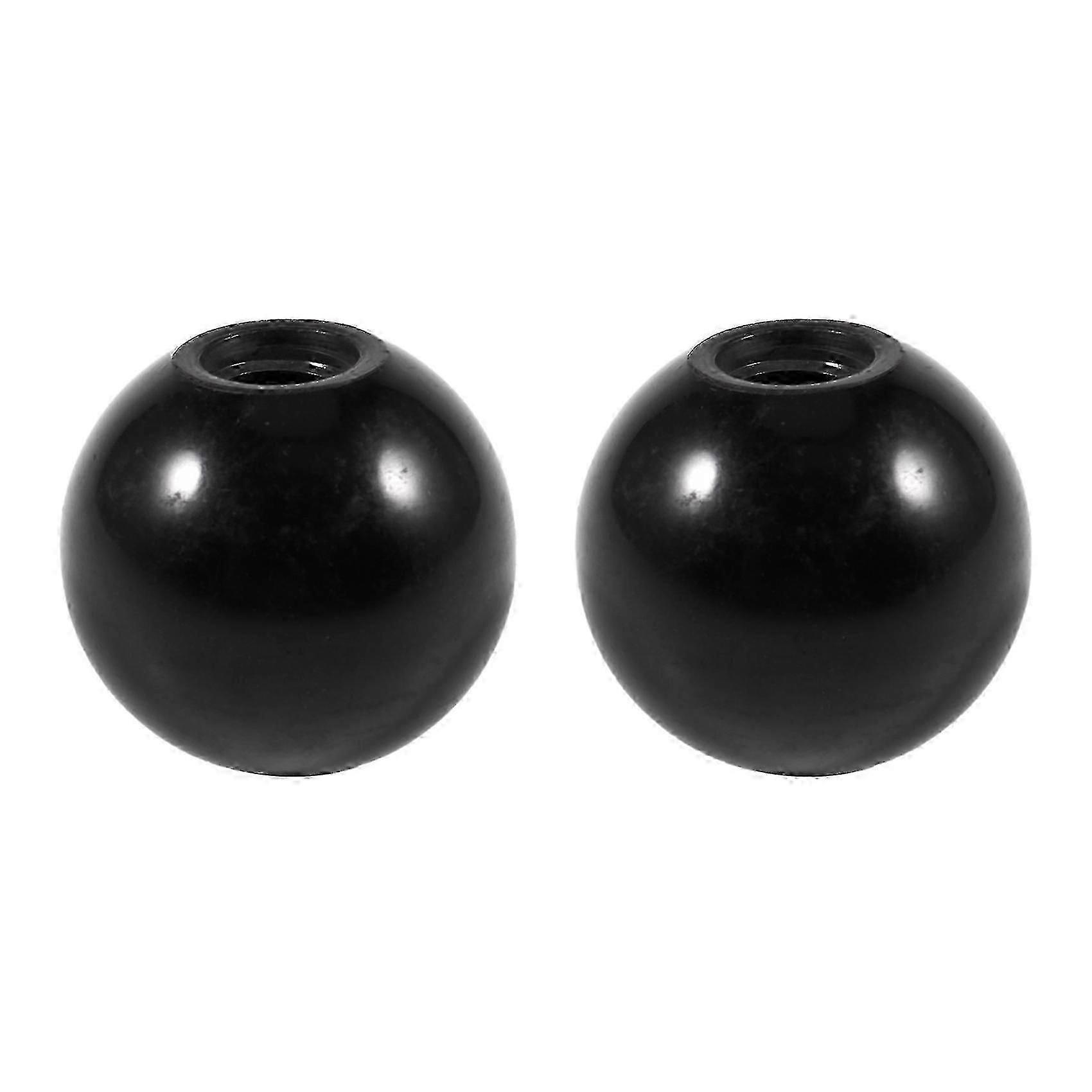 2025 2X Replacement Black Bakelite 35 mm Diameter Ball Lever Knob