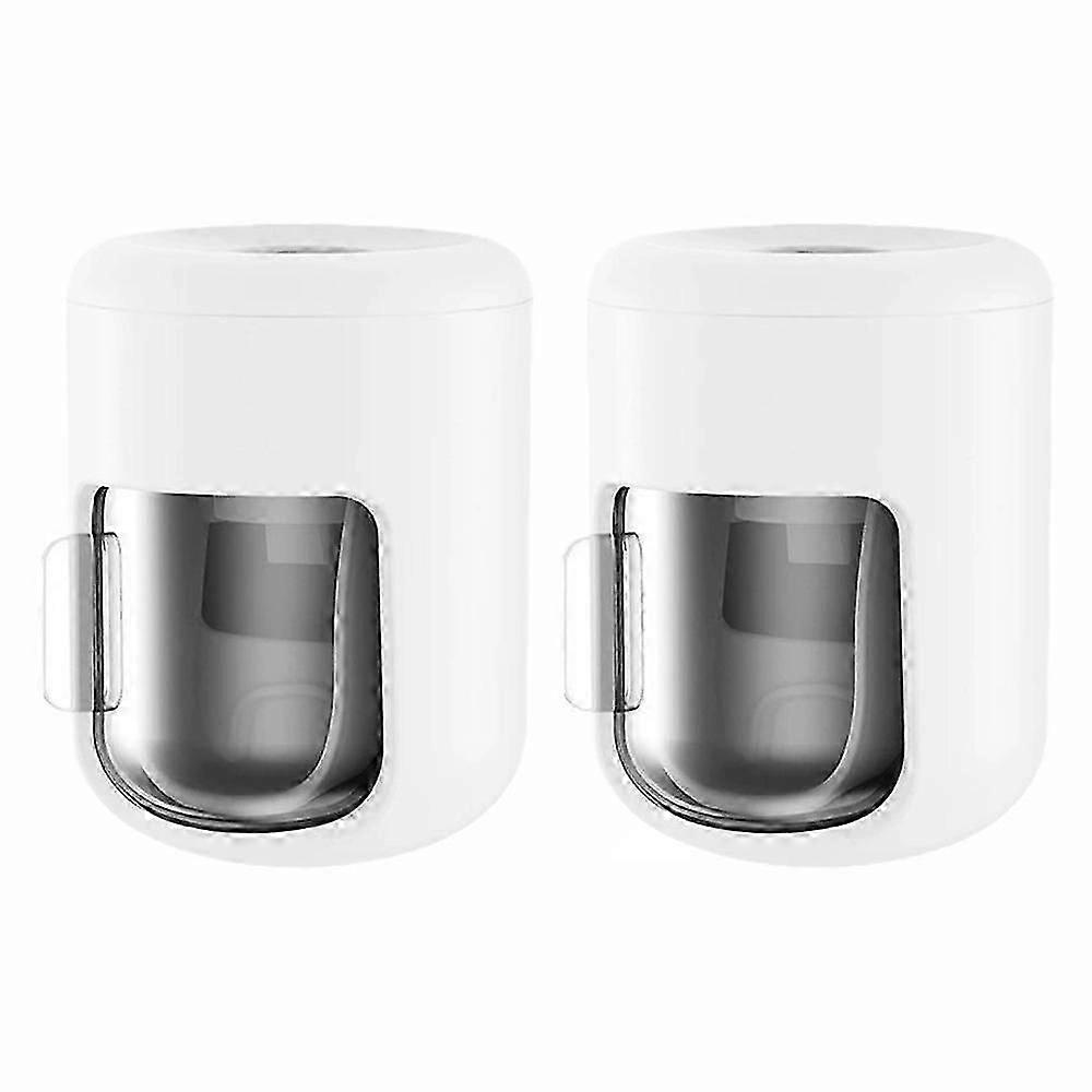 Toothpaste Dispenser Wall Mount for Bathroom-Toothpaste Holder Automatic