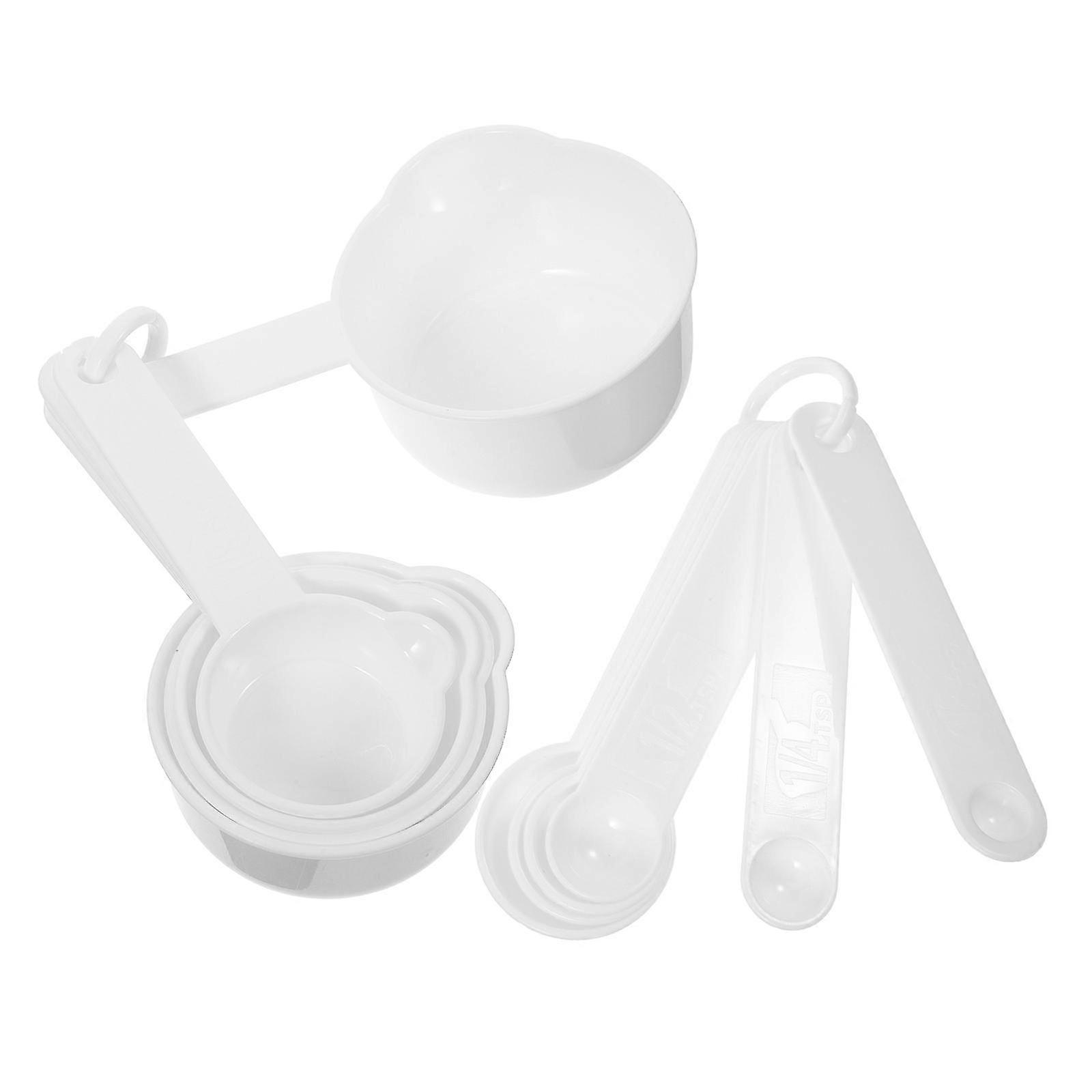 Measuring Spoon Set Plastic Material for Baking Kitchen Use 1Set