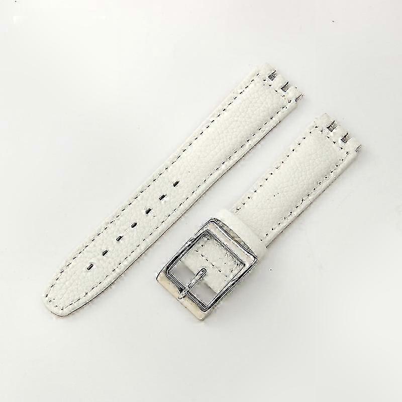 Swatch  Leather Strap 17mm Concave Interface for YCS YAS YGS