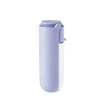 Portable Dog Water Bottle, Dog Water Bottles For Walking,collapsible Dog Bottle For Travel/hiking, Travel Water Bowl For DogsPurple