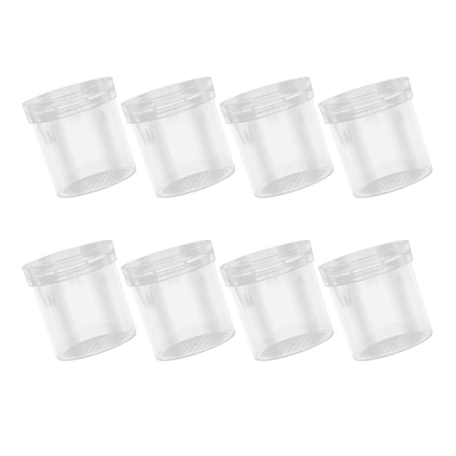 Insect Observation Box Magnification Tool For Science Exploration 7.00X7.00X6.30CM Plastic 8Pcs