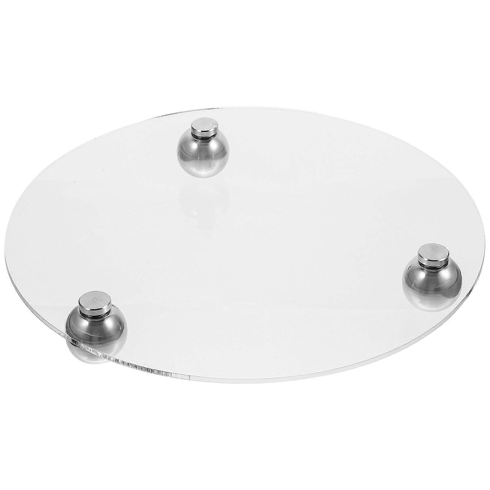 Transparent Acrylic Storage Tray for Desktop Organization