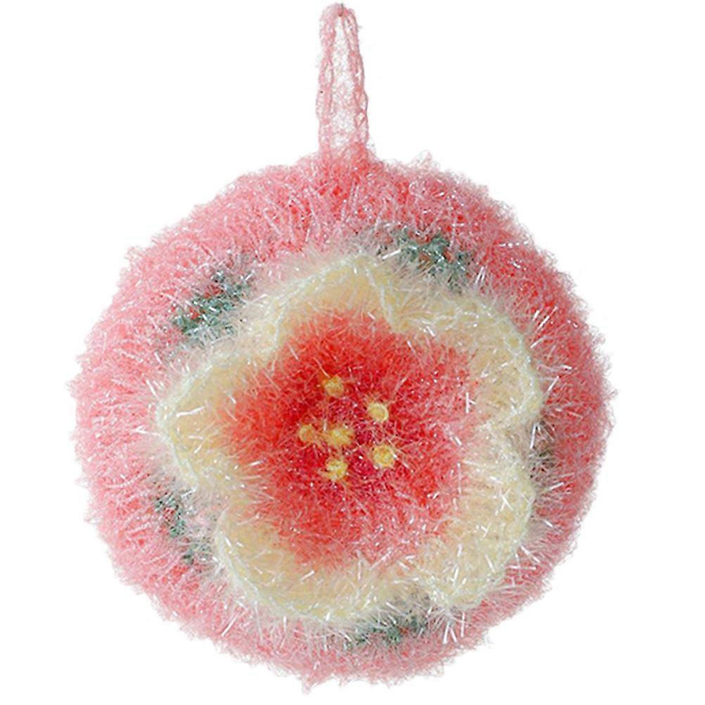 Flower Dish Towel Tableware Cleaner for Cleaning Use