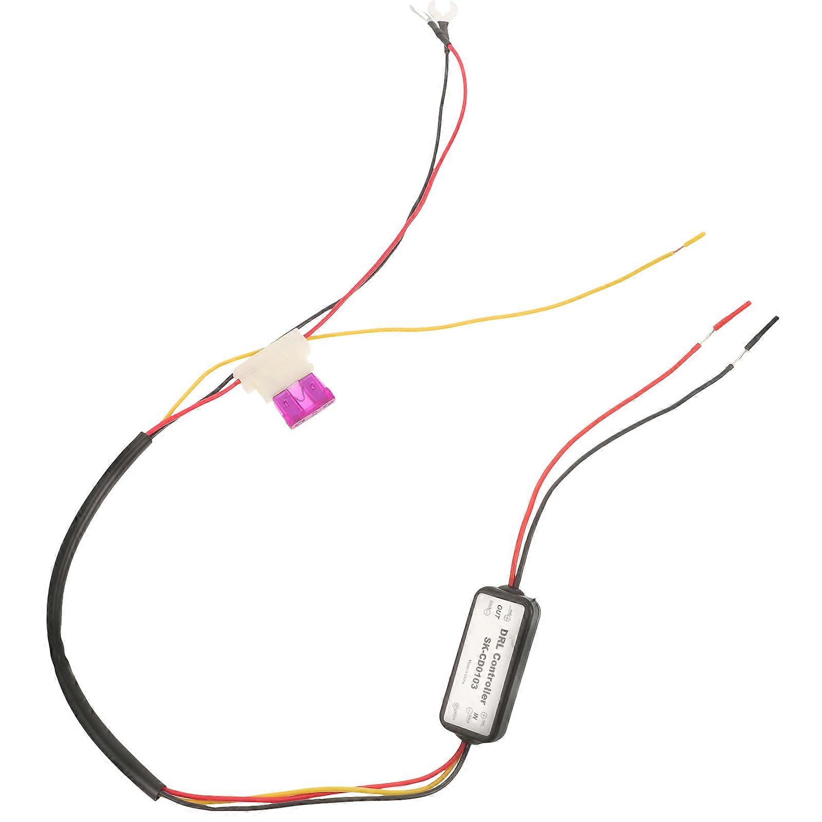 Daytime Running Light Dimmer Controller Automatic Module Box