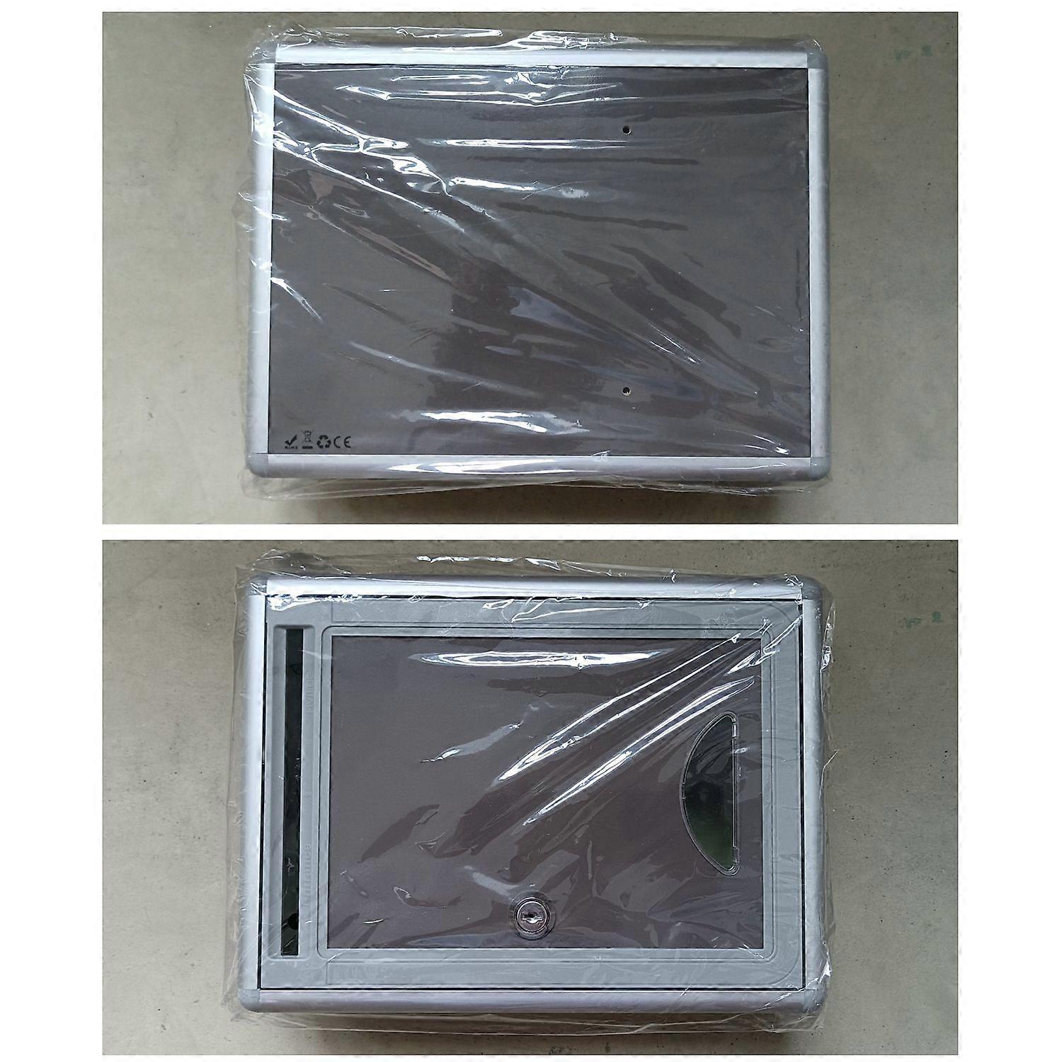 Lockable Secure Mail Letter Post Box Mailbox Post Box