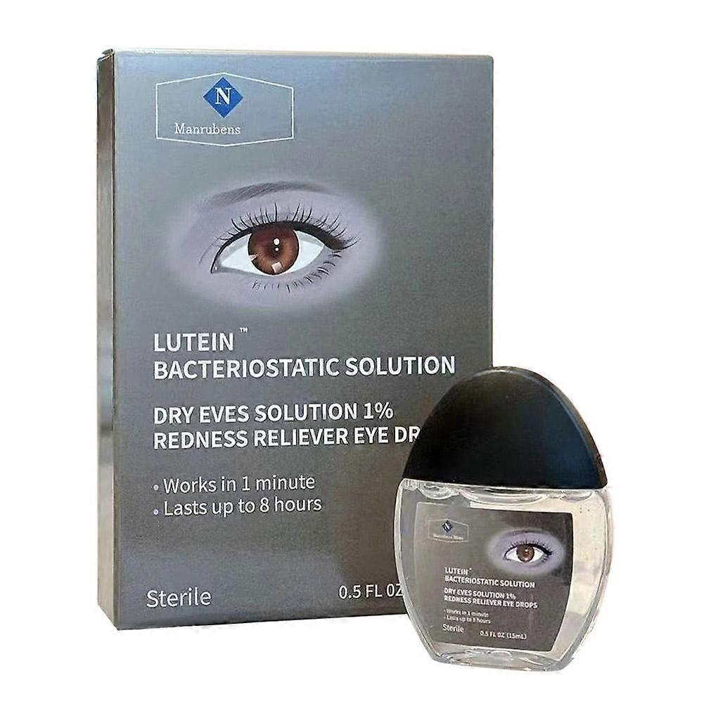 Bacteriostatic Solution, Dry Eves Solution 1 Redness Eye Reliever Drops