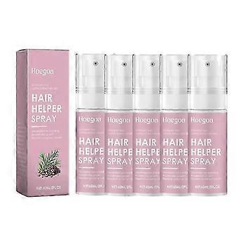 1~5x Hair Helper Spray Hair Growth Serum with Biotins Castor Oil Anti Hair Loss Nourishing Roots Essences