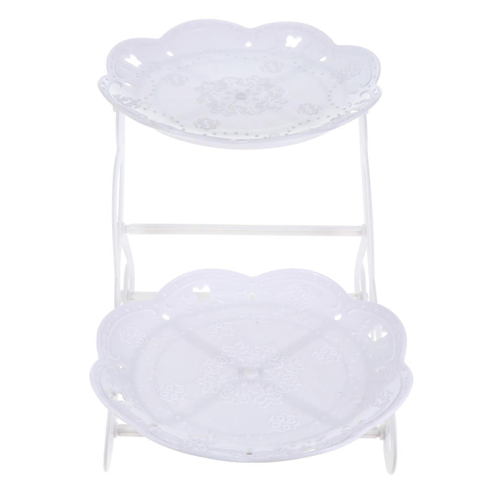 Dessert Display Stand Rack for Storage Use 1Pcs White