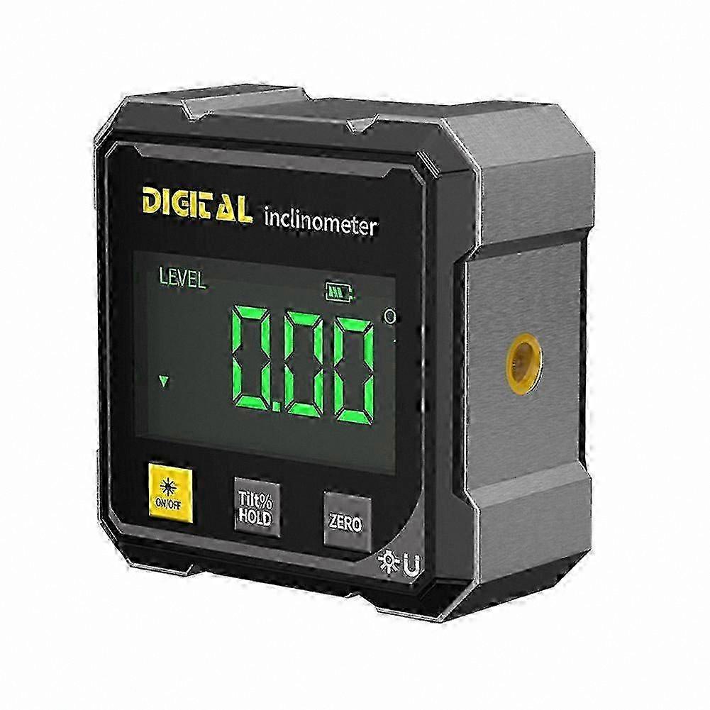 Digital Laser Level with 4-Sided Magnetic Inclinometer for Woodworking Projects