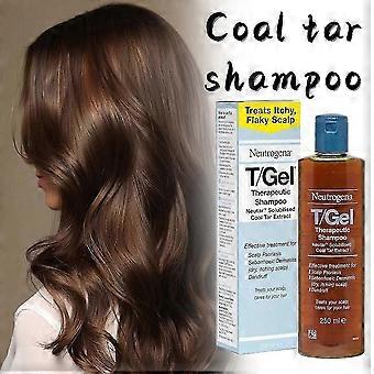 Neutrogena T/Gel Coal Tar Shampoo 250ml, Professional-Grade Itchy Scalp Relief, Trusted Dermatologist Recommended Formula for Flaky Scalp Care