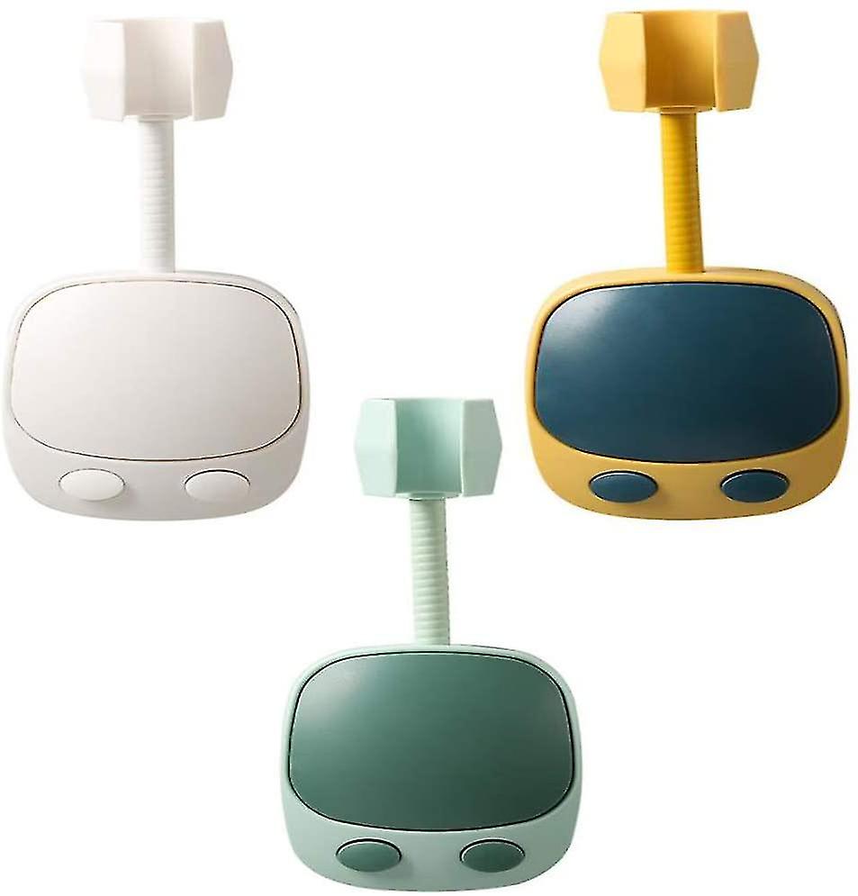 3 Pieces Suction Cup Adjustable Shower Holder Without Drilling, Adjustable Suction Shower Holde